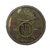 Кокарда НГУ Мультикам (круглая)