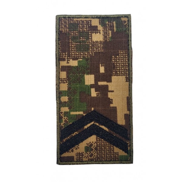 Погон на липучке Младший сержант НГУ Хищник (размер 5х10 см) - 3584342