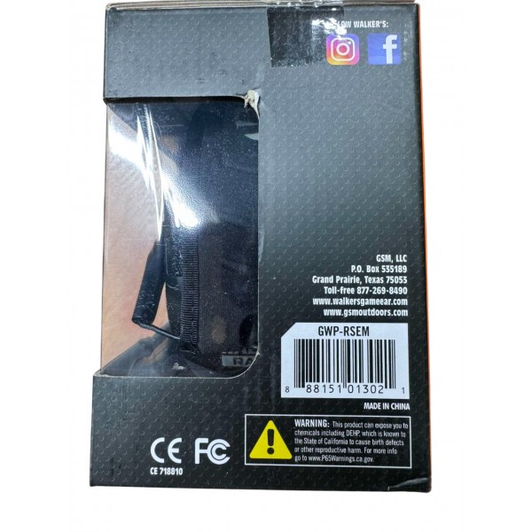 Активнi навушники Man Razor Walkers Чорні - 3584353 Активнi навушники Man Razor Walkers Чорні - 3584353