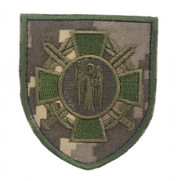 Шеврон ТЦК Киев Пиксель (размер 8×7 см) - 3584672