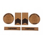 Комплект нашивок Национальная гвардия Украины НГУ Койот