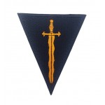 Шеврон 210 Окремий Штурмовий Полк Трикутник (розмір 7х8 см)