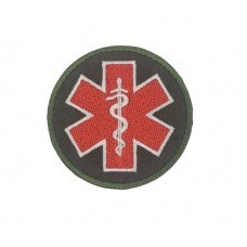 Шеврон Медик Олива (размер 8х8 см)