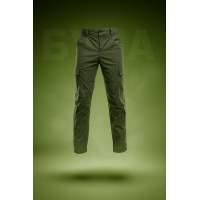 Брюки тактические зимние флисовые Буча Pancer Олива
