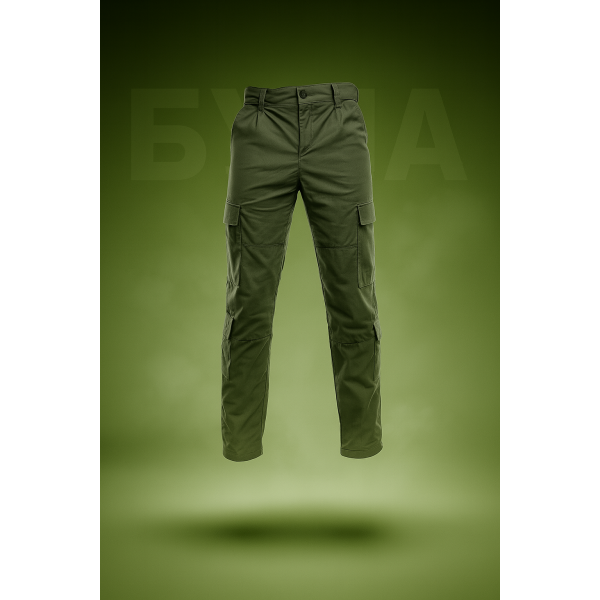 Брюки тактические зимние флисовые Буча Pancer Олива - 3551599