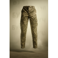 Брюки тактические зимние флисовые Буча Pancer Пиксель