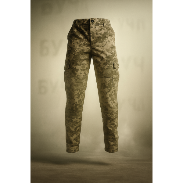 Штани тактичні зимові флісові Буча Pancer Піксель - 3429856