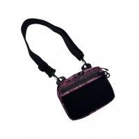 Тактична сумка через плече напівкільце зменшена МК Рожева