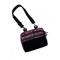 Тактическая сумка через плечо полукольцо МК Розовая