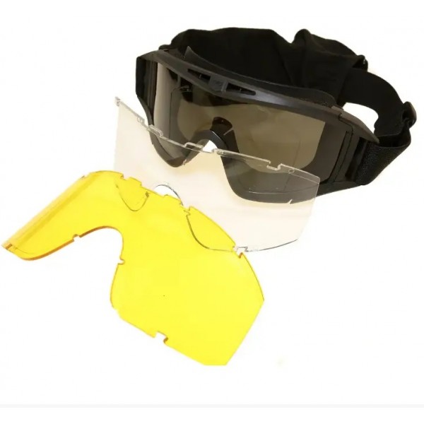 Балістична маска Китай чорна - 2850888