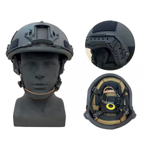 Каска Fast з системою Wendy Black - 3572039 Каска Fast з системою Wendy Black - 3572039