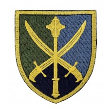 Шеврон Командование объединенных сил ВСУ Цветной (размер 7х8 см)