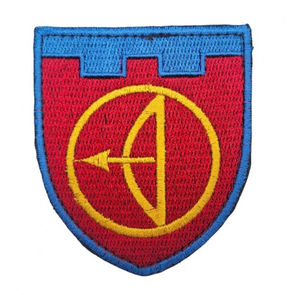 Шеврон 112 бригада Территориальная оборона ТРО Цветной (размер 7х8 см) - 3575119