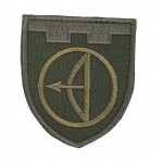 Шеврон 112 бригада Территориальная оборона ТРО Олива (размер 7х8 см)