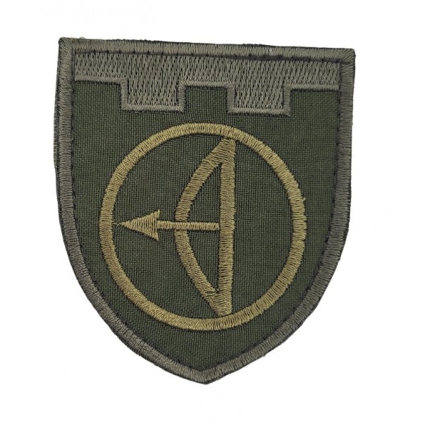 Шеврон 112 бригада Территориальная оборона ТРО Олива (размер 7х8 см) - 3575120