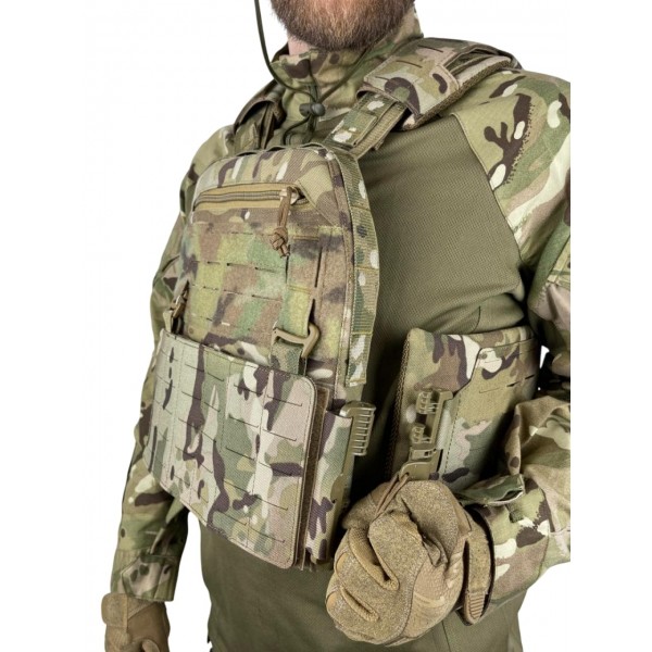 Плитоноска uaBRONIK (Plate Carrier) Закрытого типа GEN 2.0 с подсумками и панель Molle Пиксель 4 класс защиты - 3576289 Плитоноска uaBRONIK (Plate Carrier) Закрытого типа GEN 2.0 с подсумками и панель Molle Пиксель 4 класс защиты - 3576289