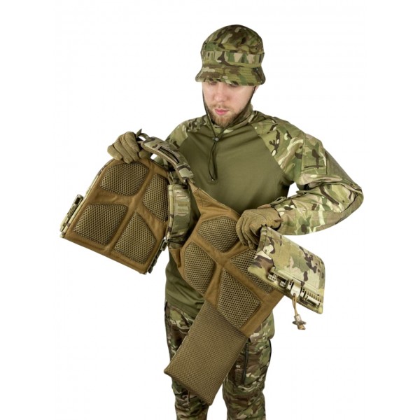 Плитоноска uaBRONIK (Plate Carrier) Закрытого типа GEN 2.0 с подсумками и панель Molle Пиксель 4 класс защиты - 3576289 Плитоноска uaBRONIK (Plate Carrier) Закрытого типа GEN 2.0 с подсумками и панель Molle Пиксель 4 класс защиты - 3576289