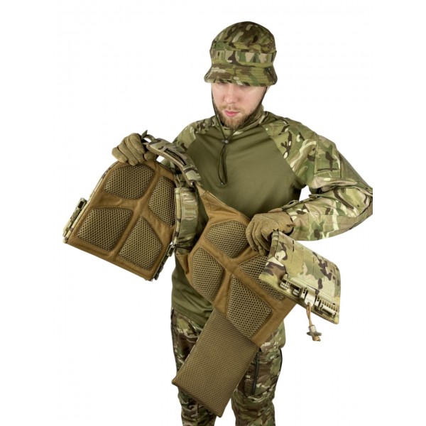 Плитоноска uaBRONIK (Plate Carrier) Закрытого типа GEN 2.0 с подсумками и панель Molle Пиксель 4 класс защиты - 3576289 Плитоноска uaBRONIK (Plate Carrier) Закрытого типа GEN 2.0 с подсумками и панель Molle Пиксель 4 класс защиты - 3576289