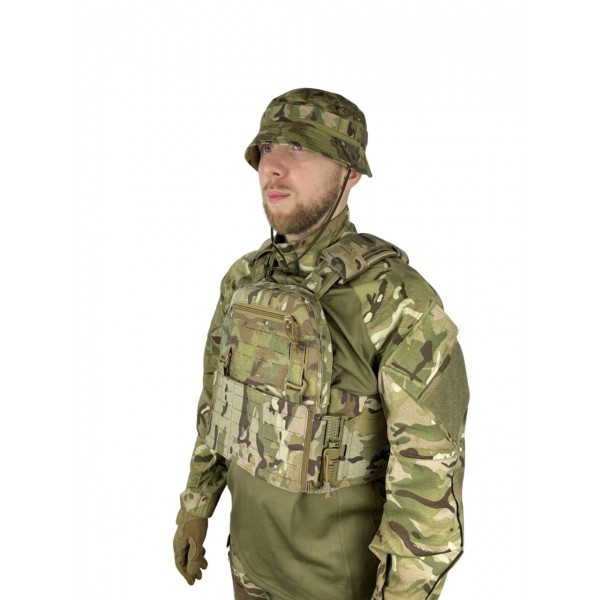 Плитоноска (Plate Carrier) Закрытого типа Gen 2.0 панель Molle uaBronik Мультикам 6 класс защиты - 3576295 Плитоноска (Plate Carrier) Закрытого типа Gen 2.0 панель Molle uaBronik Мультикам 6 класс защиты - 3576295