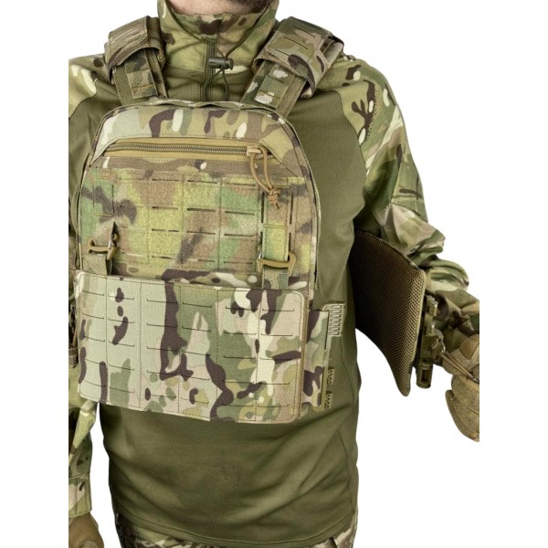 Плитоноска (Plate Carrier) Закрытого типа Gen 2.0 панель Molle uaBronik Мультикам 6 класс защиты - 3576295 Плитоноска (Plate Carrier) Закрытого типа Gen 2.0 панель Molle uaBronik Мультикам 6 класс защиты - 3576295