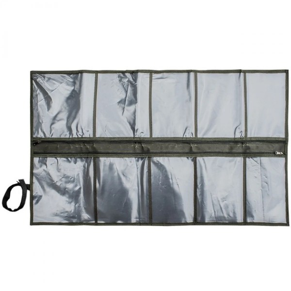 Несессер армейский ВСУ на молнии (сумка-органайзер походная) на 10 отделов Pancer Олива - 3577123