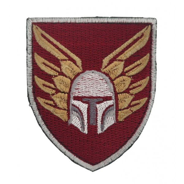 Шеврон 46 отдельная аэромобильная бригада ОАмБр ДШВ (размер 7х8 см) - 3577512