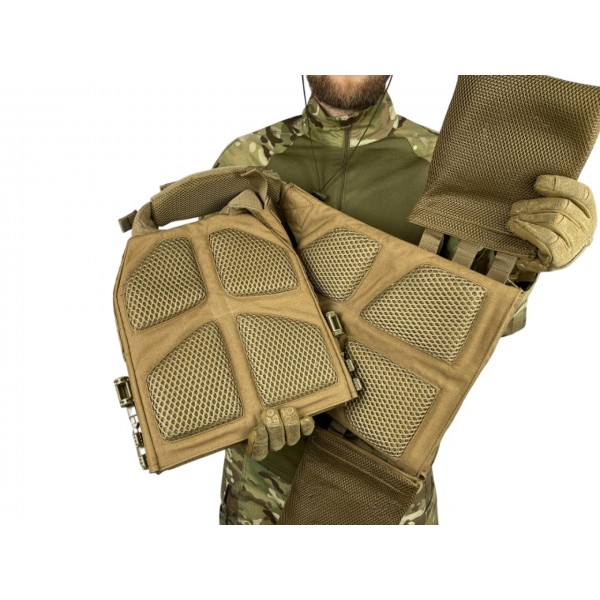 Плитоноска Plate Carrier Закрытого типа GEN 2.0 панель Molle uaBronik Койот - 3577863 Плитоноска Plate Carrier Закрытого типа GEN 2.0 панель Molle uaBronik Койот - 3577863