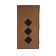 Погон на липучке Старший лейтенант ВСУ Койот (размер 5х10 см)
