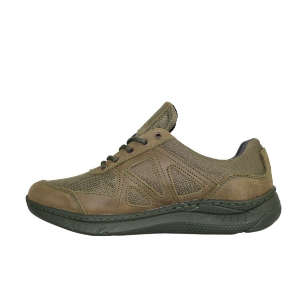 Кроссовки демисезонные мужские Crossav 08 (Кожа Крейзи+Кордура) Хаки - 3584356 Кроссовки демисезонные мужские Crossav 08 (Кожа Крейзи+Кордура) Хаки - 3584356