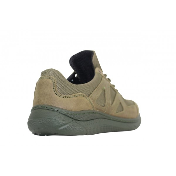 Кроссовки демисезонные мужские Crossav 08 (Кожа Крейзи+Кордура) Хаки - 3584356 Кроссовки демисезонные мужские Crossav 08 (Кожа Крейзи+Кордура) Хаки - 3584356