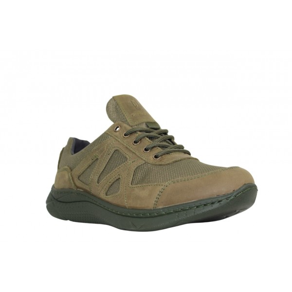 Кроссовки демисезонные мужские Crossav 08 (Кожа Крейзи+Кордура) Хаки - 3584356 Кроссовки демисезонные мужские Crossav 08 (Кожа Крейзи+Кордура) Хаки - 3584356