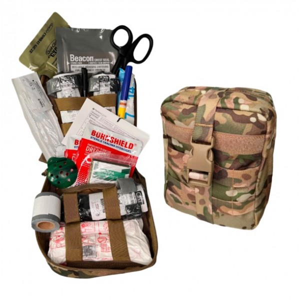 Тактическая Аптечка Tactical Aid Pro (TCCC) с турникетами CAT 7 - 3584417