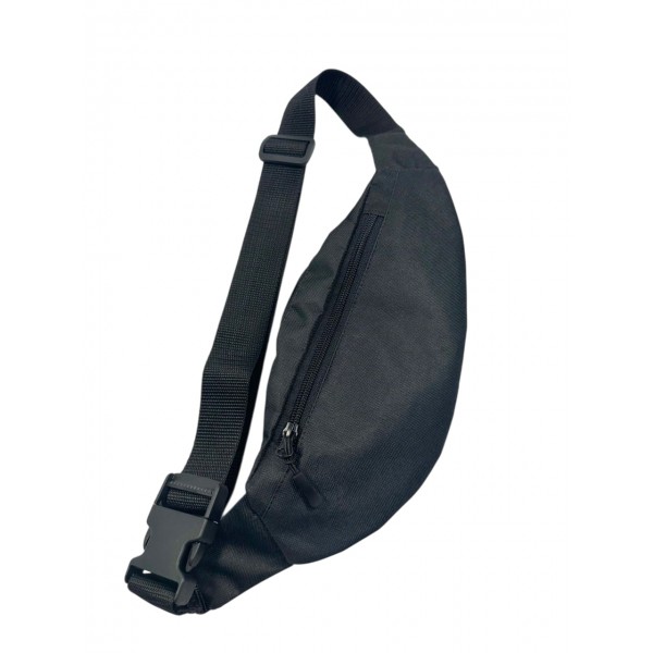 Сумка поясна Бананка з липучкою МК Чорна - 3584441 Сумка поясна Бананка з липучкою МК Чорна - 3584441