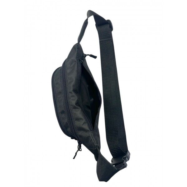 Сумка поясна Бананка з липучкою МК Чорна - 3584441 Сумка поясна Бананка з липучкою МК Чорна - 3584441