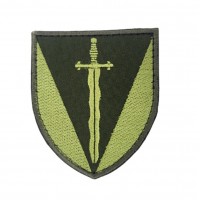 Шеврон нарукавный 210 ​​отдельный штурмовой полк (размер 7х8 см)