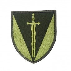 Шеврон нарукавный 210 ​​отдельный штурмовой полк (размер 7х8 см)