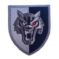 Шеврон ССО 83 центр інформаційно-психологічних операцій ЦІПСО Чорно-сірий (розмір 7х8см)