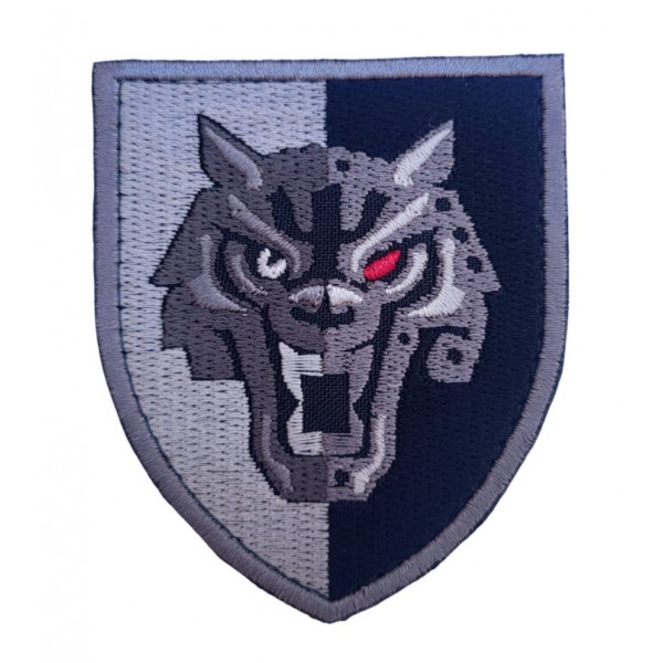 Шеврон ССО 83 центр інформаційно-психологічних операцій ЦІПСО Чорно-сірий (розмір 7х8см) - 3584455