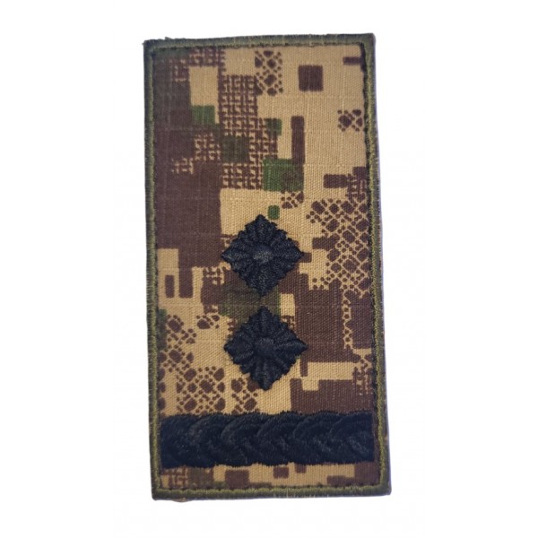 Погон на липучке Подполковник НГУ Хищник (размер 5х10 см) - 3584465