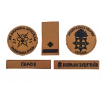 Комплект (погоны+шевроны) Национальная гвардия Украины НГУ Койот