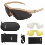 Очки тактические 5.11 без поляризации Койот