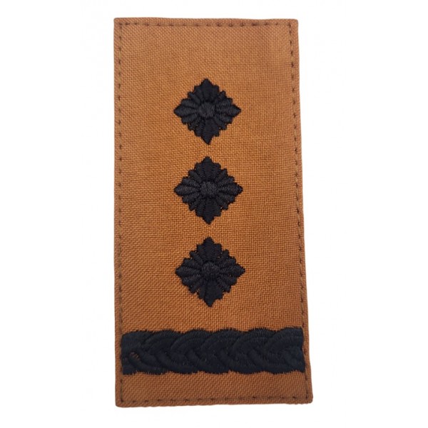 Погон на липучке Полковник ВСУ Койот (размер 5х10 см) - 3584488