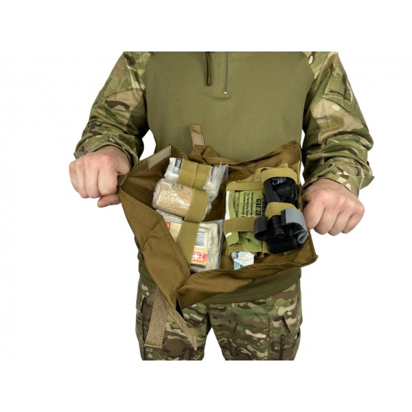 Подсумок медицинский туннельного типа Stryker горизонтальный Roll uaBronik Мультикам - 3584635 Подсумок медицинский туннельного типа Stryker горизонтальный Roll uaBronik Мультикам - 3584635