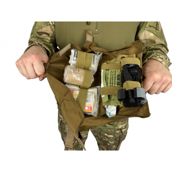 Подсумок медицинский туннельного типа Stryker горизонтальный Roll uaBronik Мультикам - 3584635 Подсумок медицинский туннельного типа Stryker горизонтальный Roll uaBronik Мультикам - 3584635