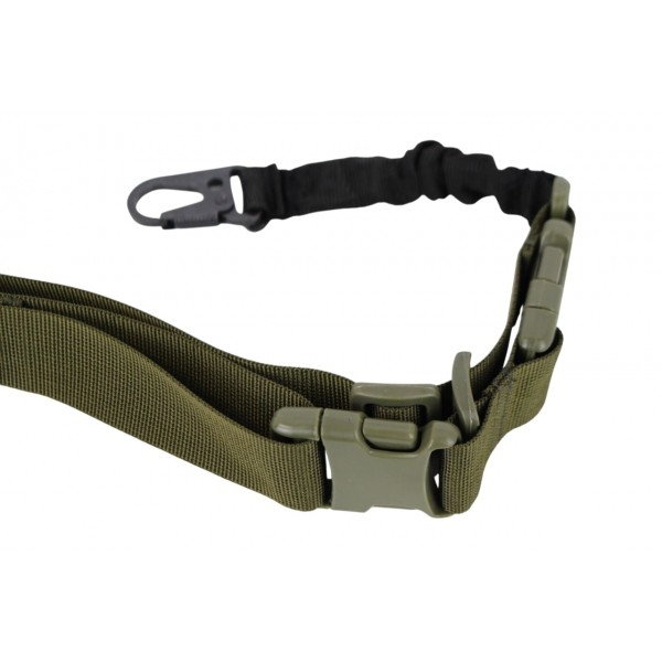 Ремень для АК трехточечный полиамидный с быстрым сбросом ТТХ Олива - 3584695
