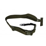 Ремень для АК трехточечный полиамидный с быстрым сбросом ТТХ Олива