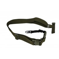 Ремінь для АК триточковий поліамідний зі швидким скиданням ТТХ Олива