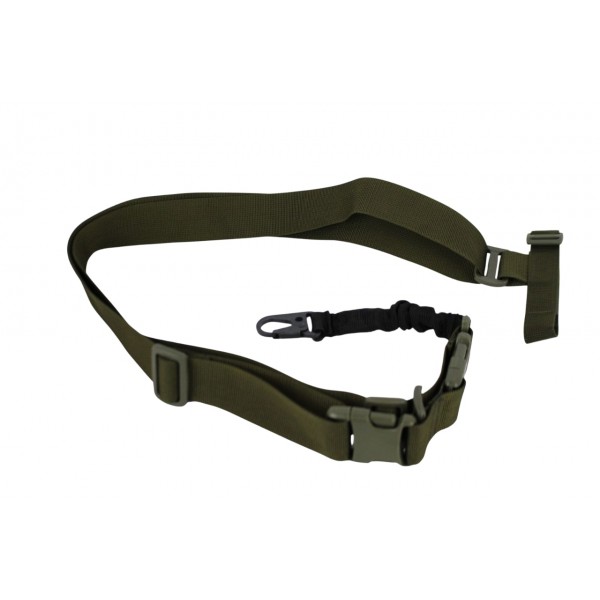 Ремень для АК трехточечный полиамидный с быстрым сбросом ТТХ Олива - 3584695