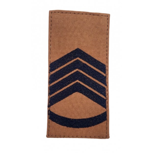 Погон на липучке Главный Сержант ВСУ Койот (размер 5х10 см) - 3584751