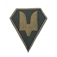 Шеврон Силы специальных операций ССО Двозуб Олива (размер 7х8 см)